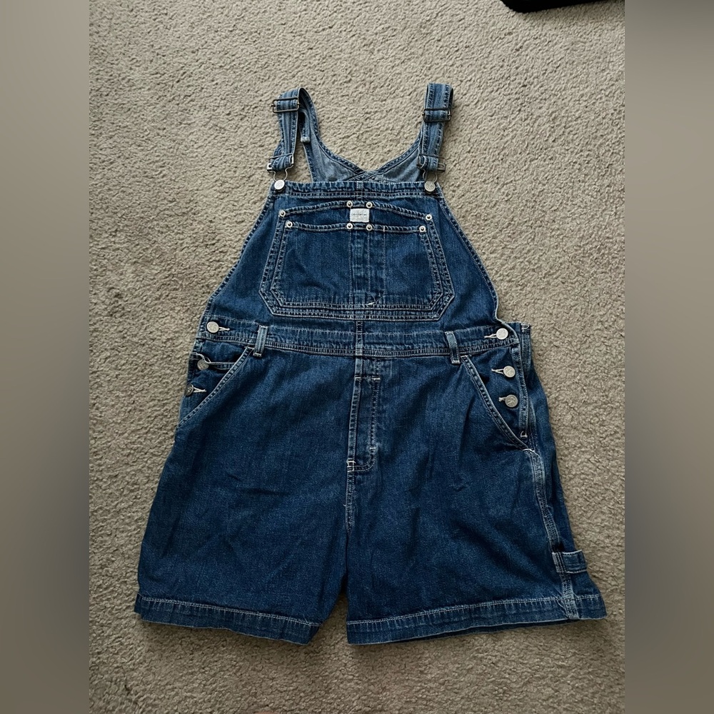 Vintage 90s CK Calvin Klein Jeans Overalls Size Large